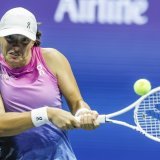 Iga Swiatek, ici à l'US Open, change d'entraîneur KEYSTONE/EPA/JUSTIN LANE